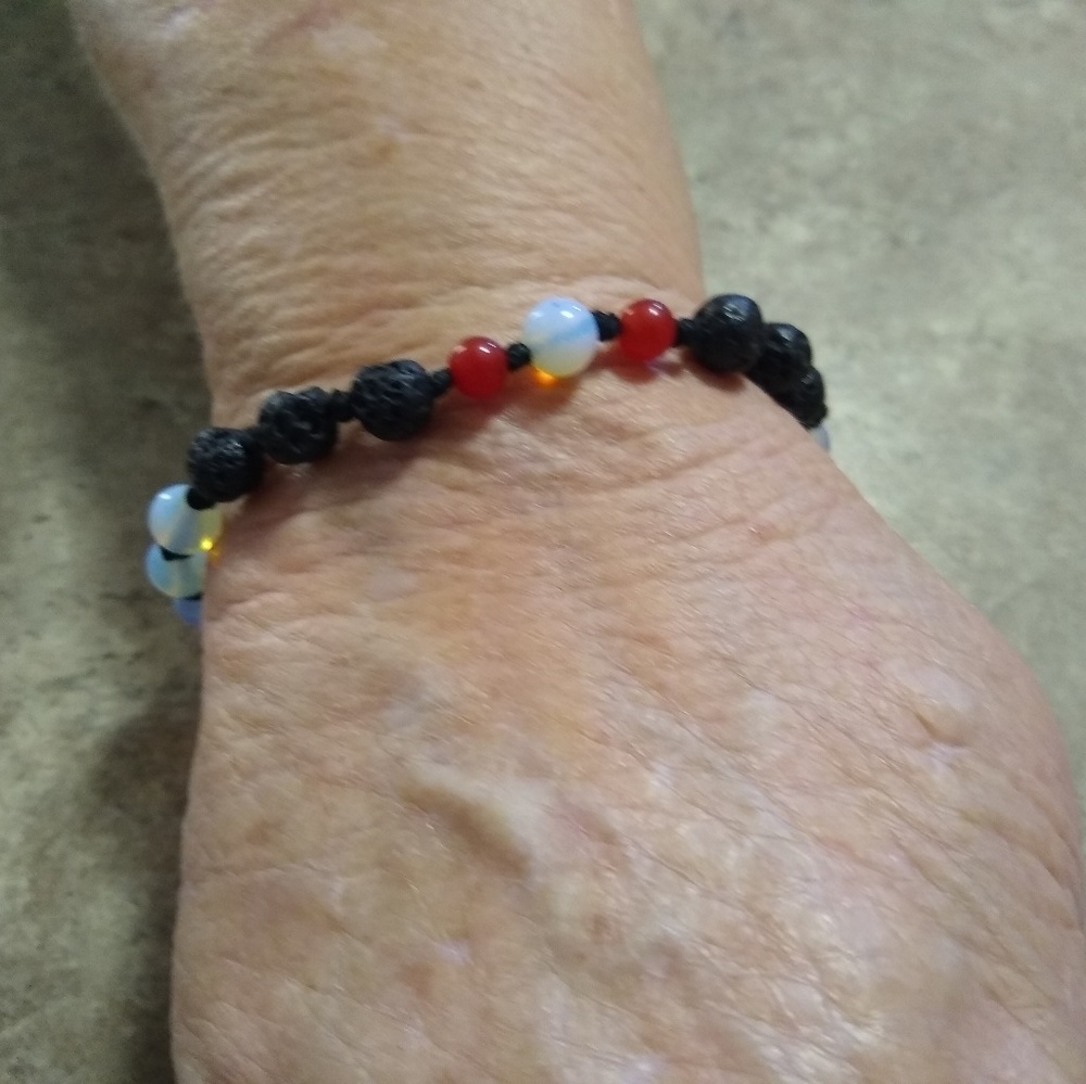 True Hand Knotted Mala Bracelet